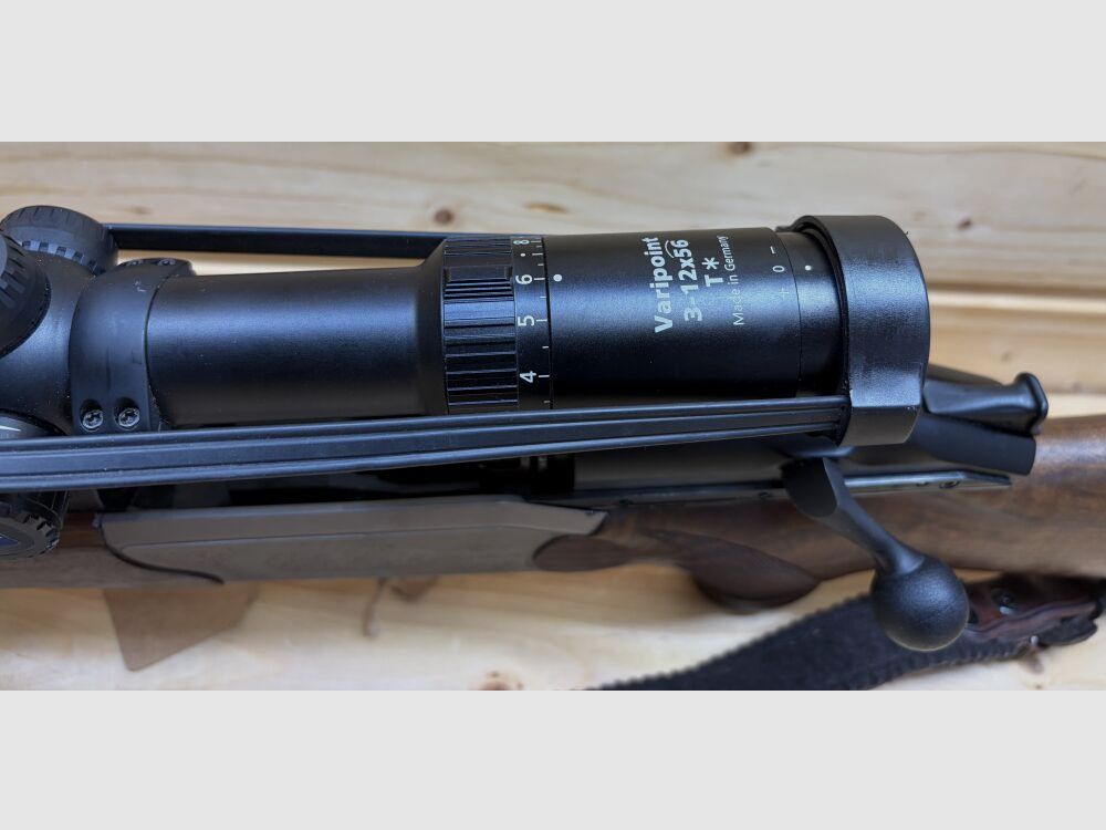 Blaser R93 .30-06Spring ripetitore a trazione diretta con leva manuale (SINISTRA) + Zeiss .30-06Spring