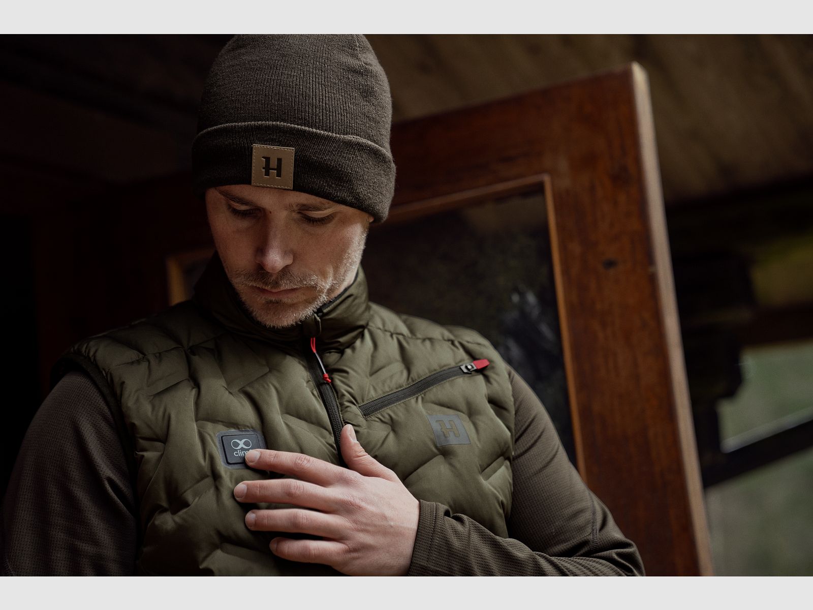 Härkila Clim8 gilet isolante – Willow green, immagine 8 di 8