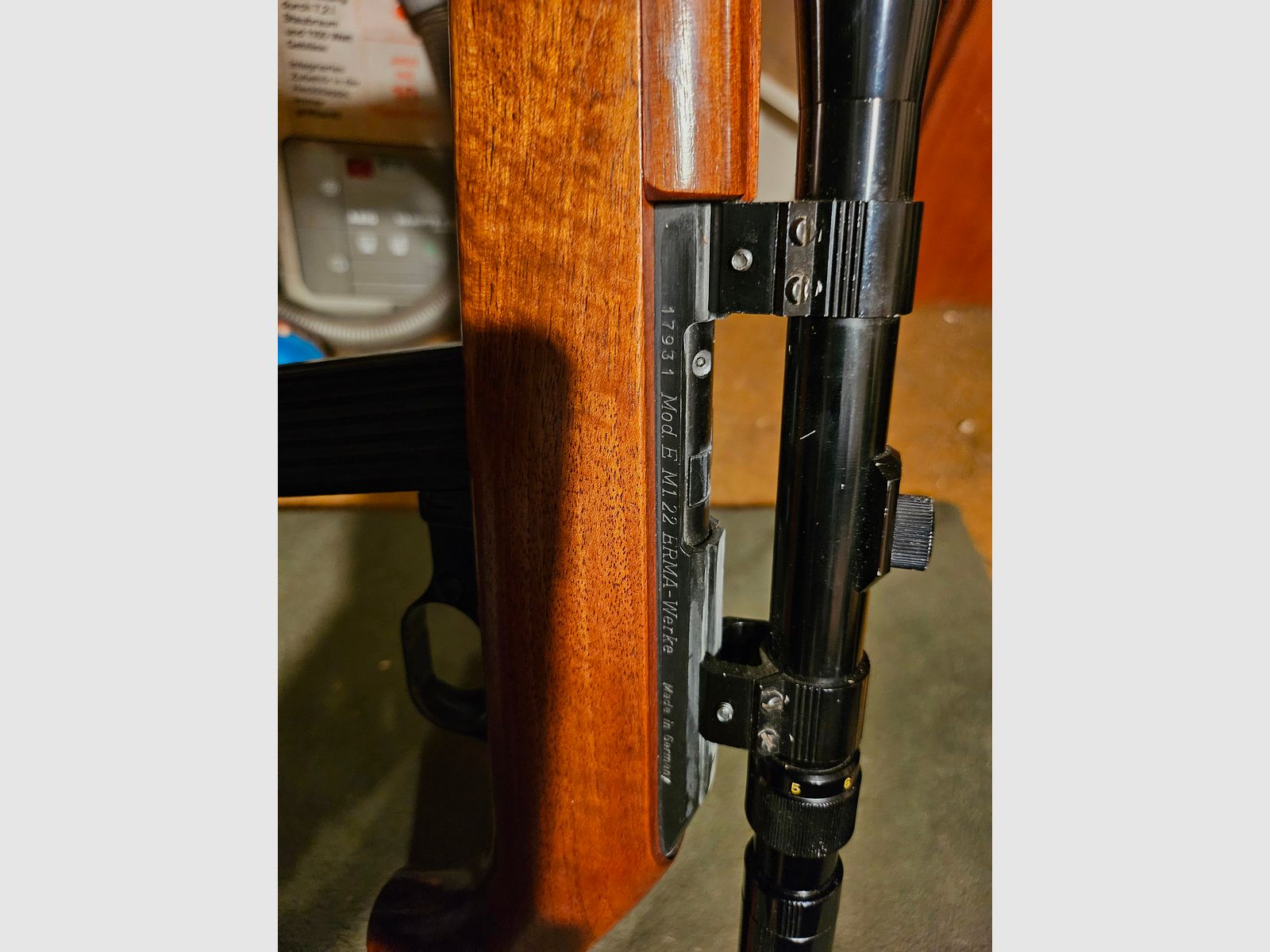 Erma m1 22 22 l.r. semi-automatic