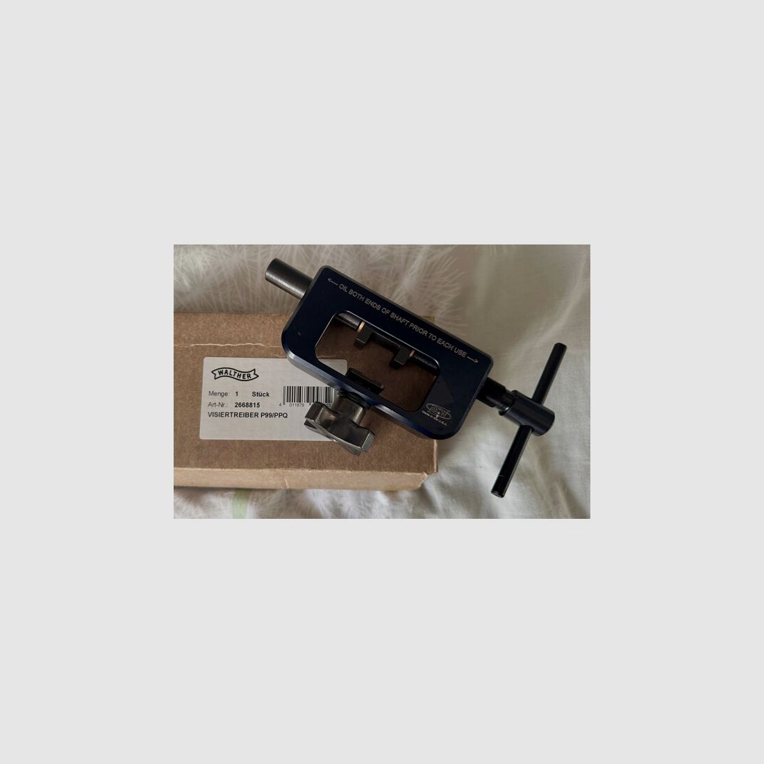 Visiertreiber Walther P99/PPQ