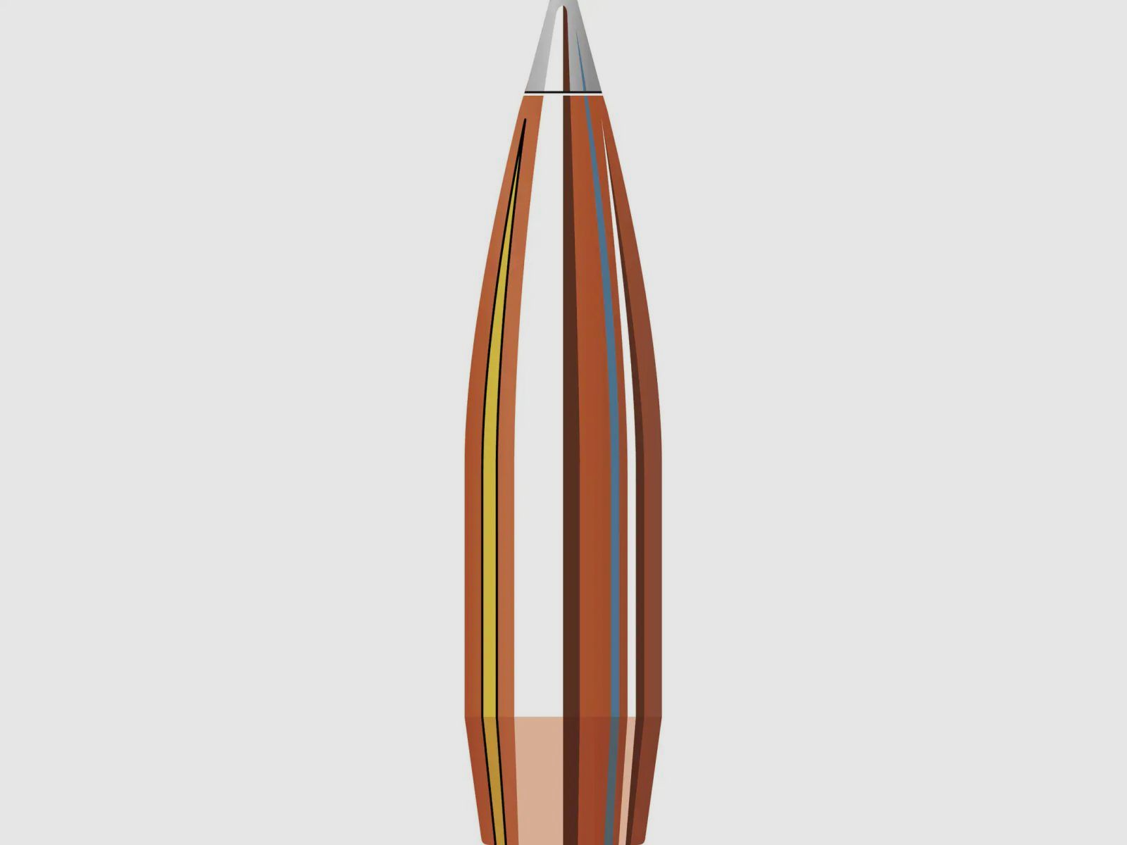 Proiettile Hornady .30/.308 A-Tip Match 176GR 100 Pezzi