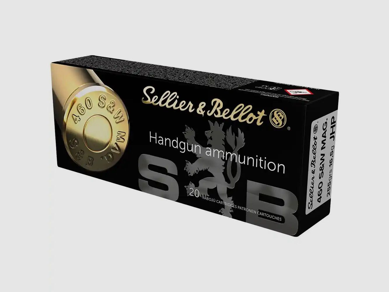 S&B 460S&W Mag 255grs 16,5g JHP