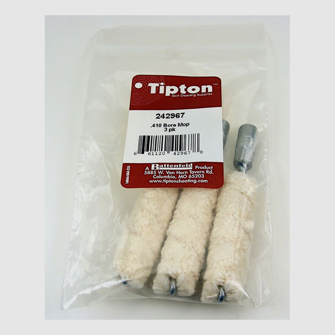 TIPTON Brosse de canon 410, 3 pcs
