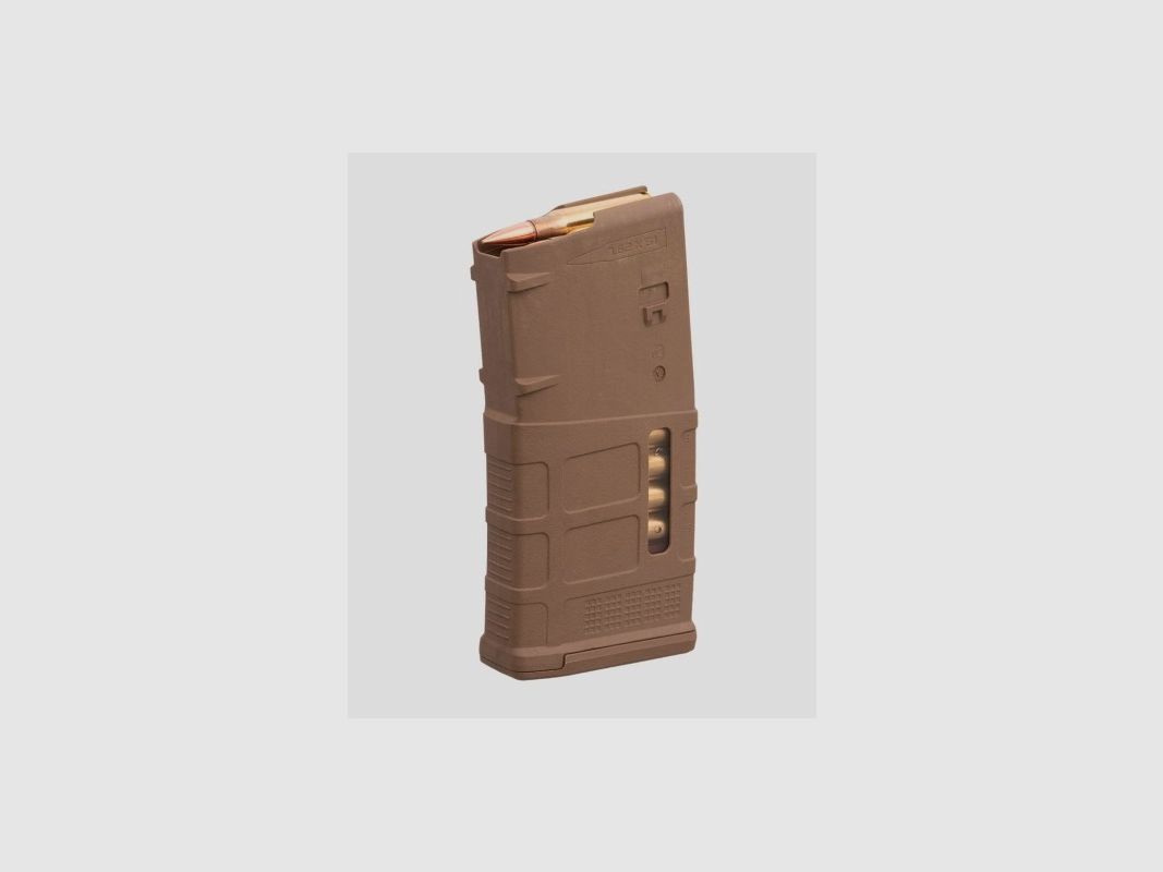 Magpul PMAG 20 LR/SR GEN M3 Window Coyote, Bild 2 von 3