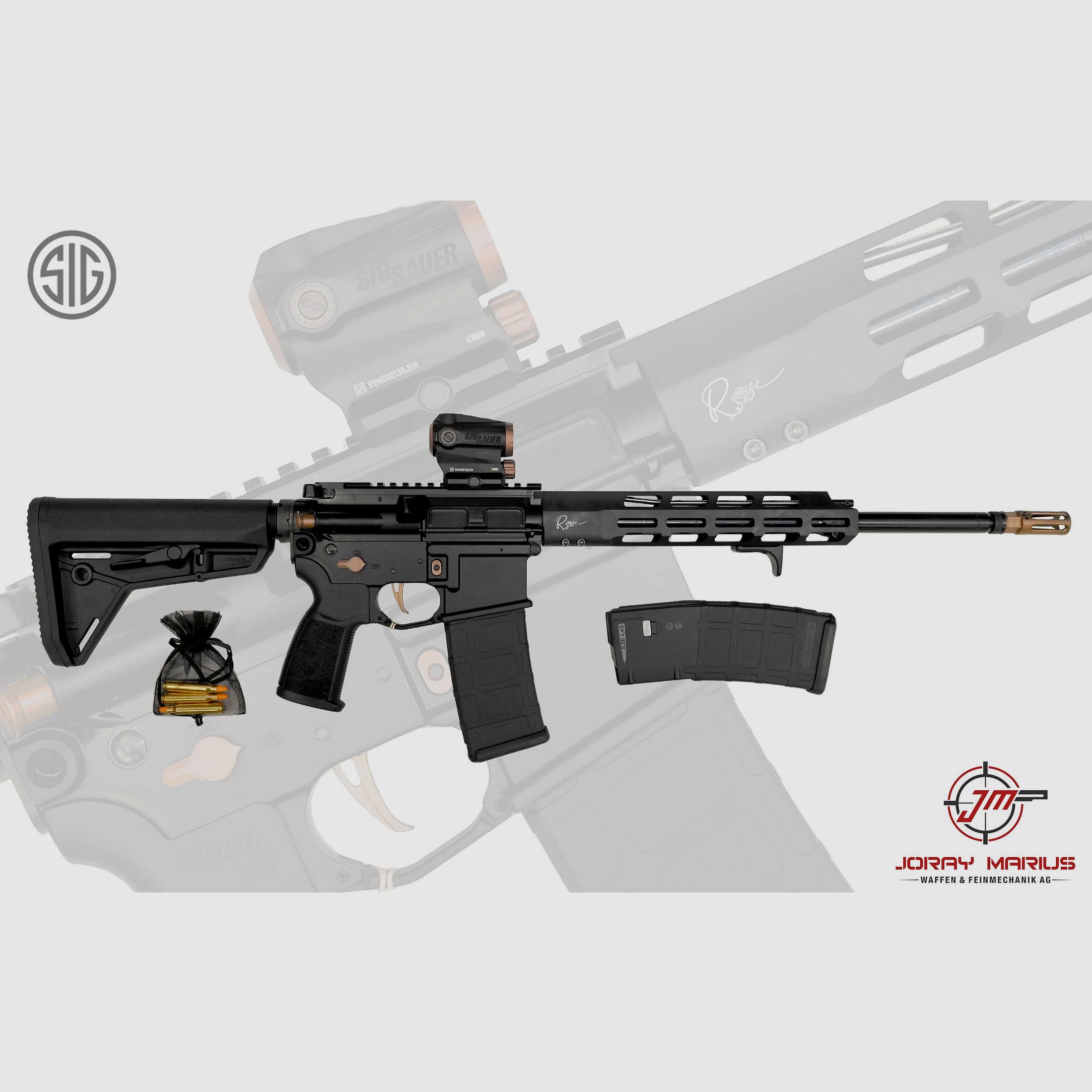 SIG Sauer M400 Rose Halbautomat 5.56 NATO 16″, Bild 1 von 2