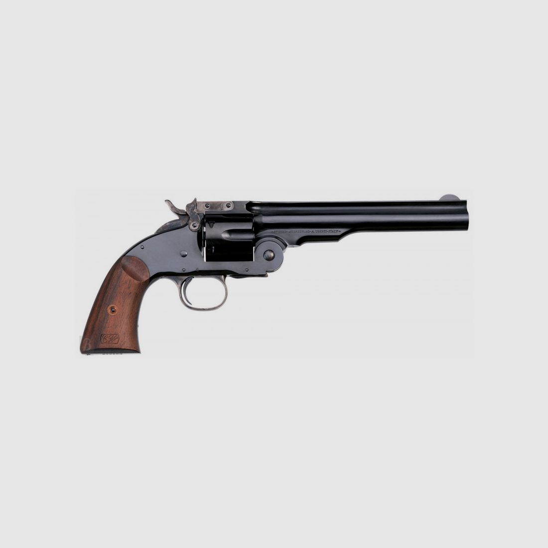 REVOLVER UBERTI 1875 ZWEITES MODELL SCHOFIELD ,QD ,45COLT 5 P BLAU