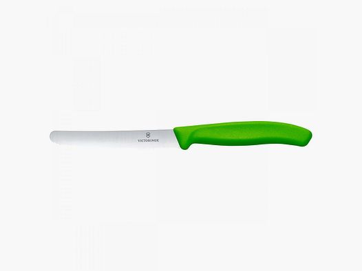 Swiss Classic tomato and table knife (green)