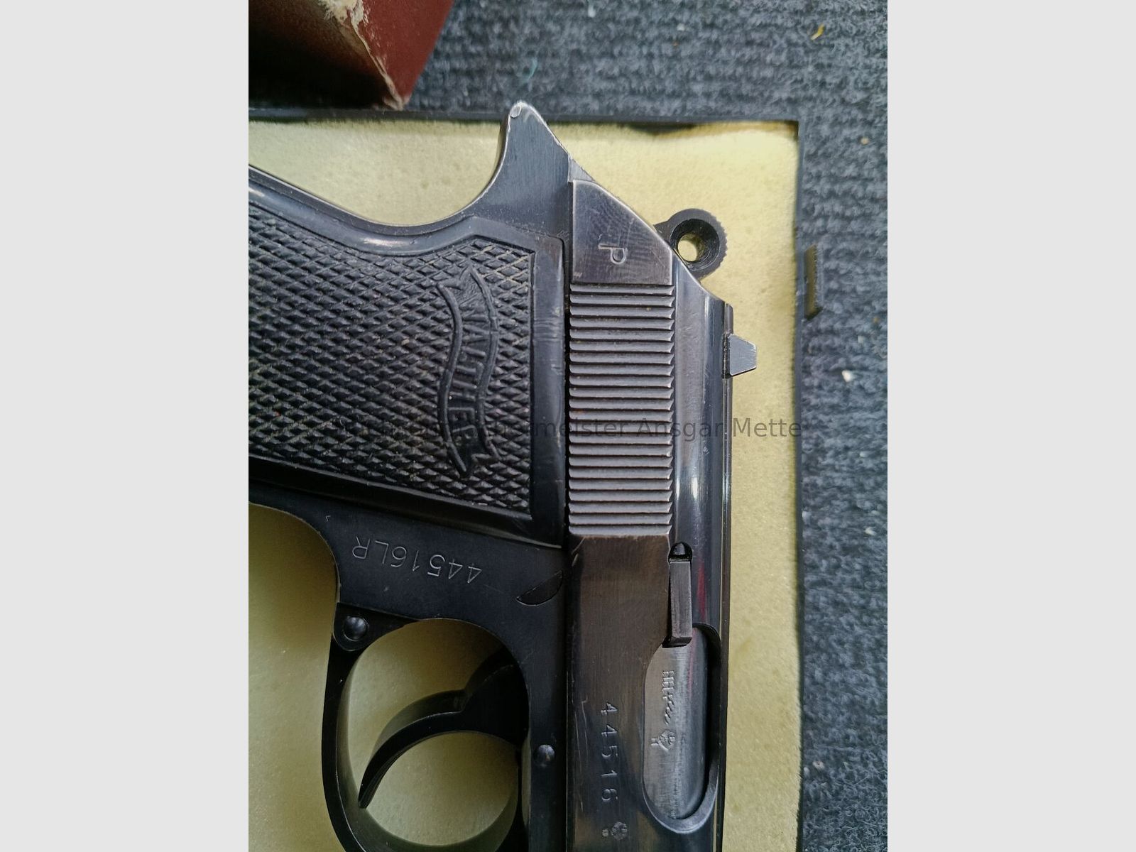 Walther PP "L66A1" of the British Army PP / L66A1