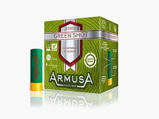 Stahlpatronen ARMUSA Green Shot - Kaliber 12