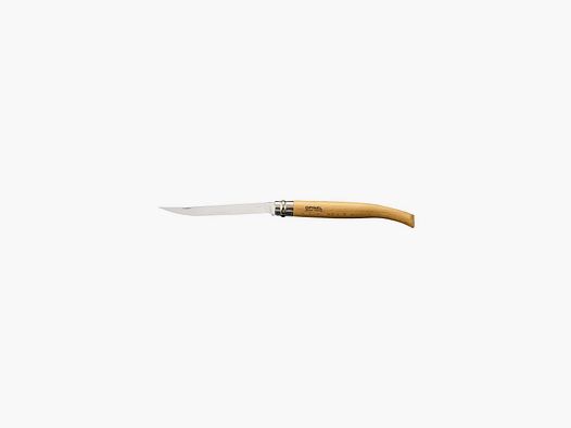 Opinel 15 Filetiermesser Klinge inox Buchenholzgriff