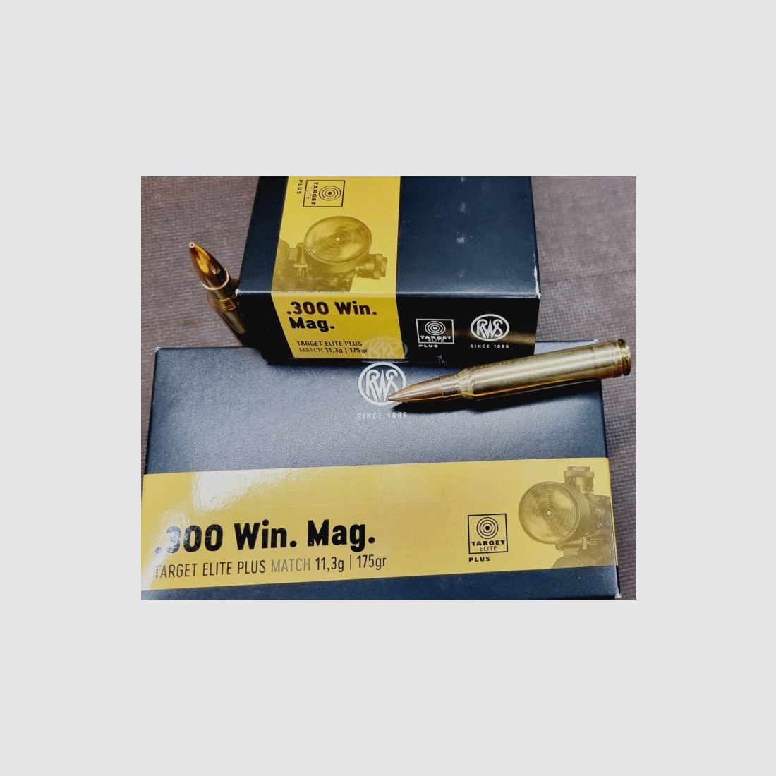 .300WinMag/175grs RWS Target Elite Plus 20 stk.