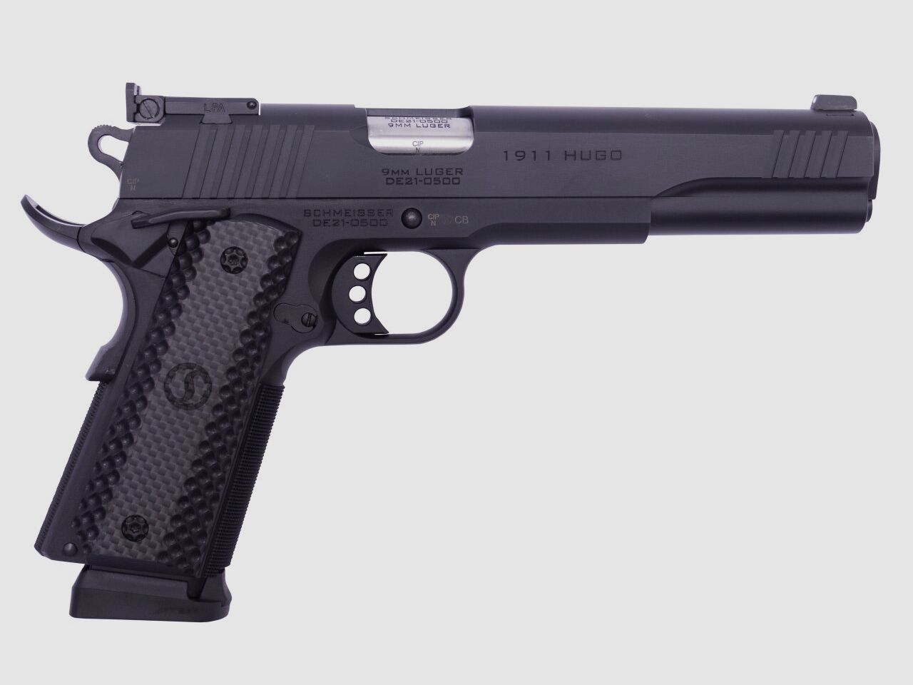 Schmeisser HUGO 1911 6" Zwart – .45 ACP