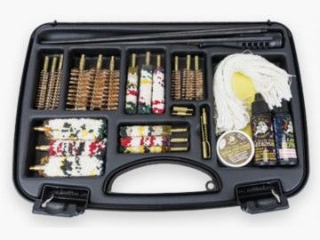 Universal Gun Cleaning Kit in Case - 32 Pieces