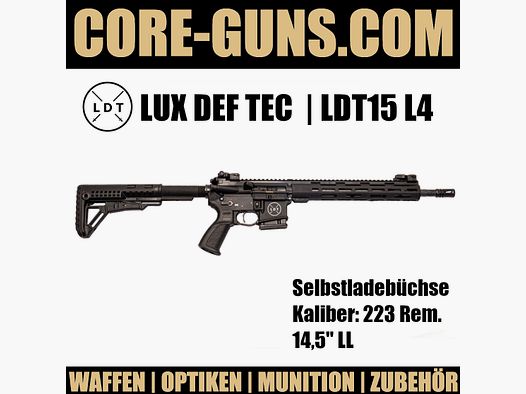 Lux Def Tec LDT15 L4 14,5" LL | Kal. 223 Rem Sportowy niezatwierdzony dostępny od ręki
