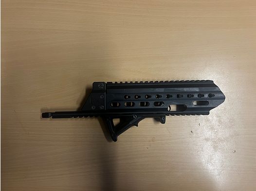 H&K G36 A4 / HK243 S TAR - Original Aluminium Picatinny Handschutz + MagPul AFG-2