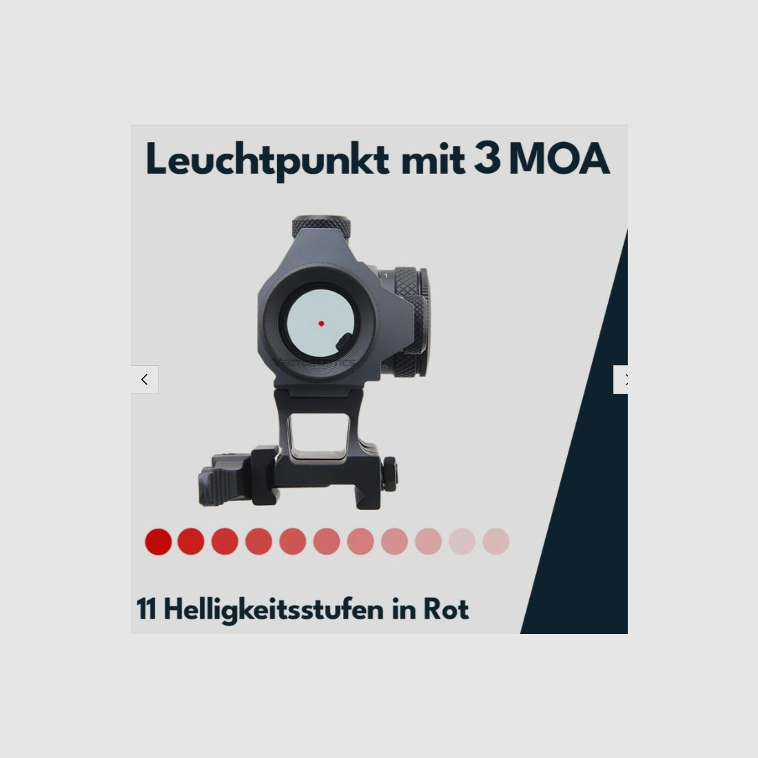 Vector Optics SCRD-GY12 Maverick-II 1x22 GRA - Leuchtpunktvisier