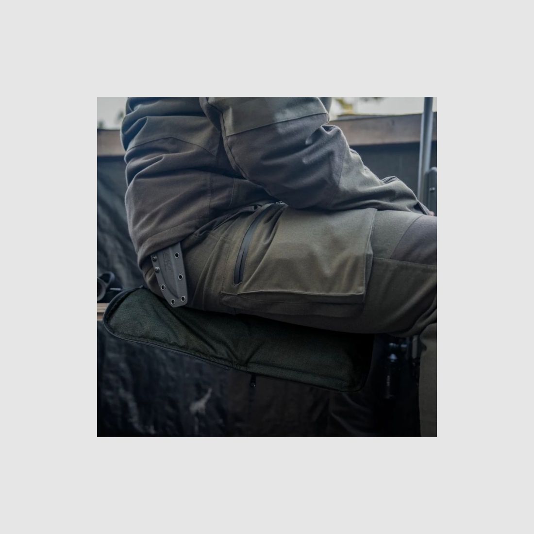 Seeland Seat Cushion Celsius Heat | pine green, image 13 of 14