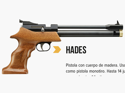 Stinger PISTOLA PCP HADES 4.5MM