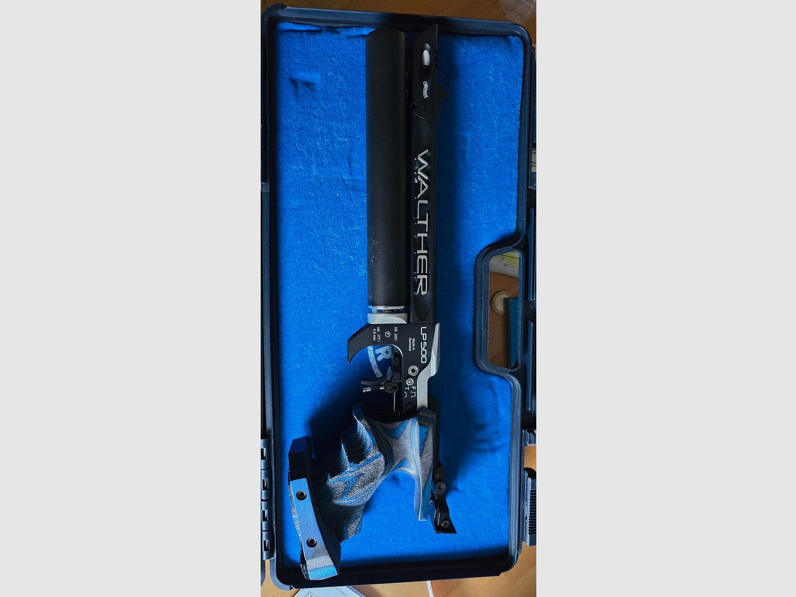 Walther LP500 Expert Pressluftpistole Links S 