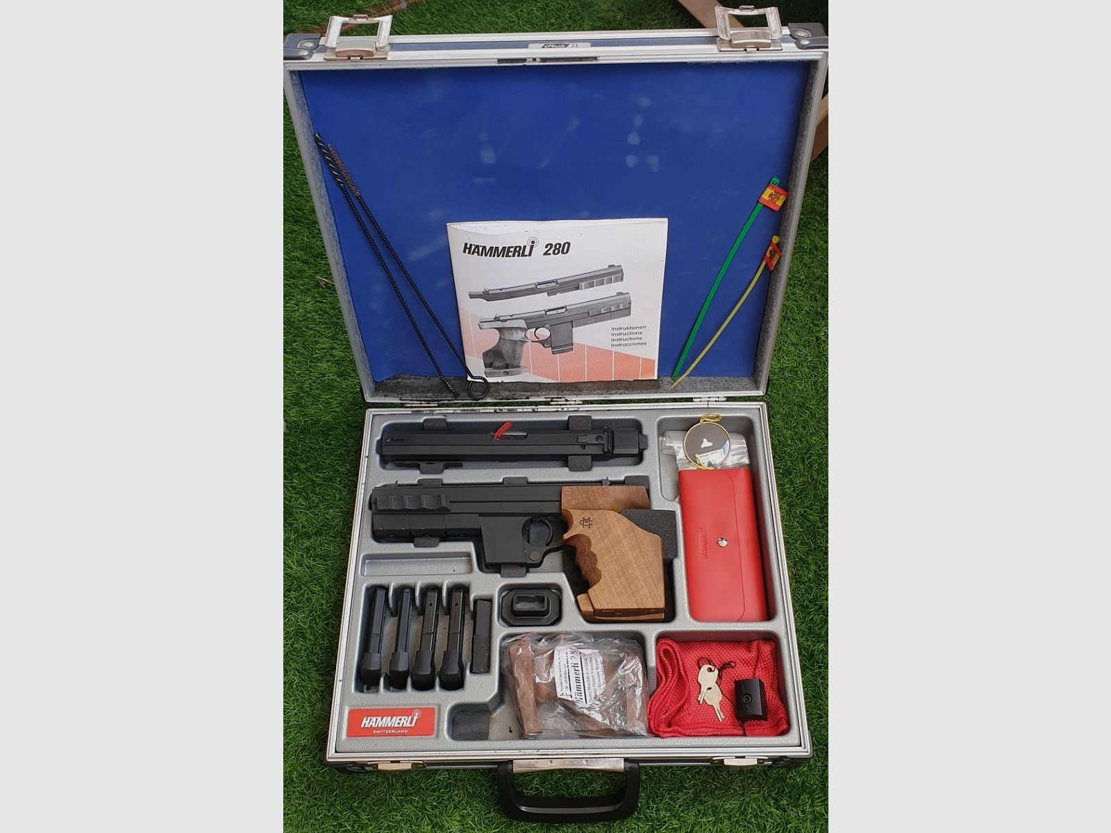 Hammerli 280 pistol + conversion kit