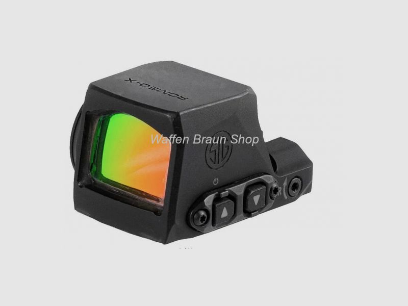 Sig Sauer Romeo-x Reflex Sight, Open,Compackt Footprint 3 MOA Red Dot Black