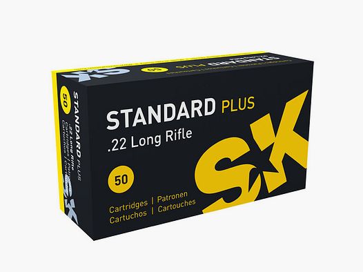 SK Standard Plus .22 LR 40GR LRN 50 patronen