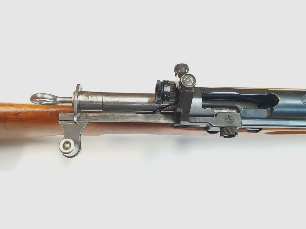 Waffenfabrik Bern Repetierbüchse Waffenfabrik Bern Schweizer K31 Kaliber 7,5x55swiss komplett nummerngleich + Diopter