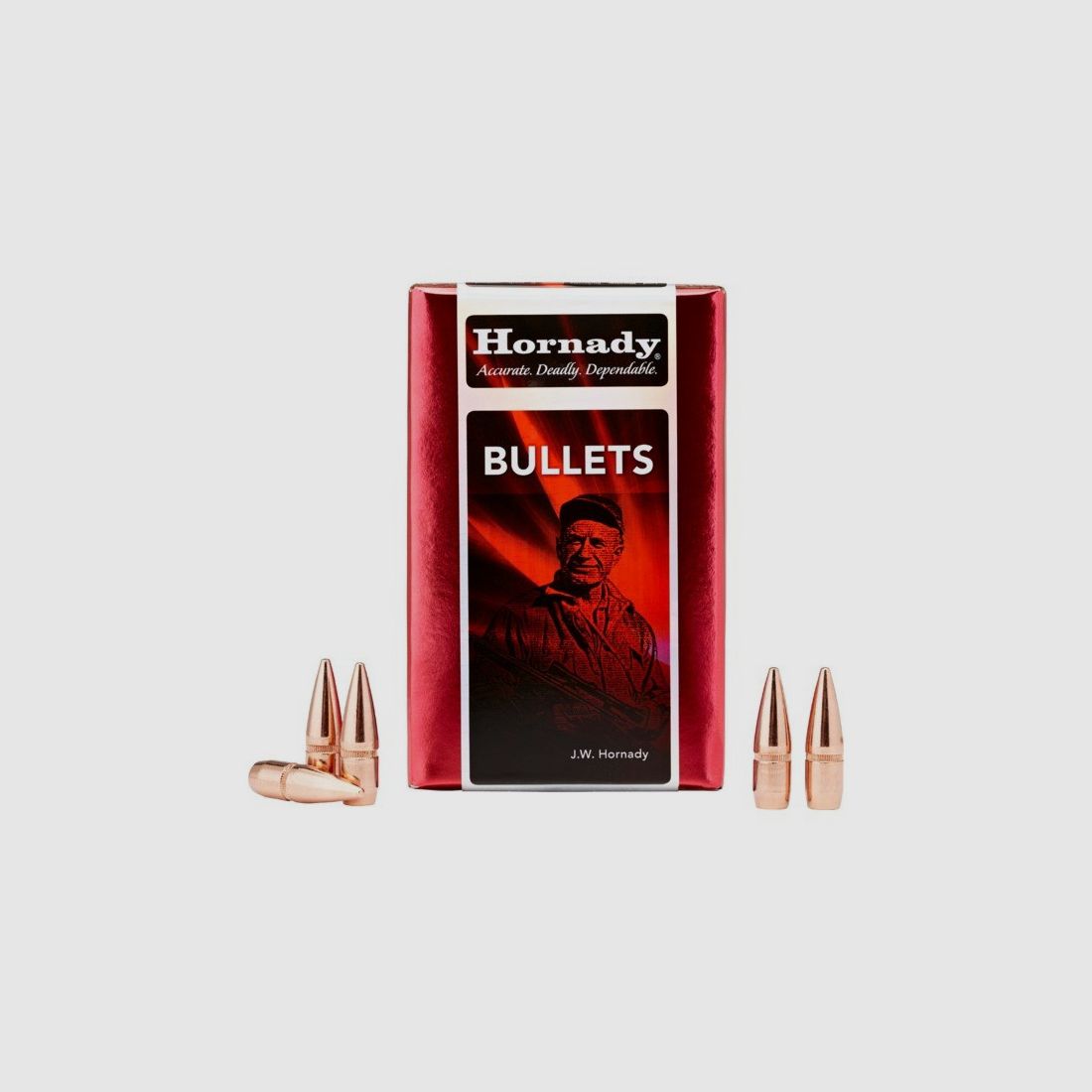 BOITE DE 100 OGIVES HORNADY 45 CAL.451 230GRS FMJ-RN