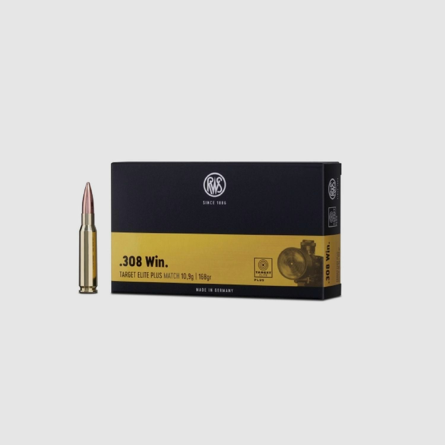 RWS .308 Win. TARGET ELITE PLUS 10,9g/168gr