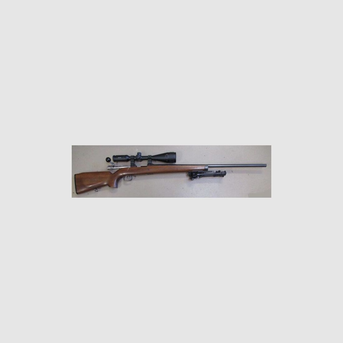 Einzelladerbüchse Carl Gustaf M63 mit Matchlauf, Zielfernrohr Hawke 4-16x56 M63