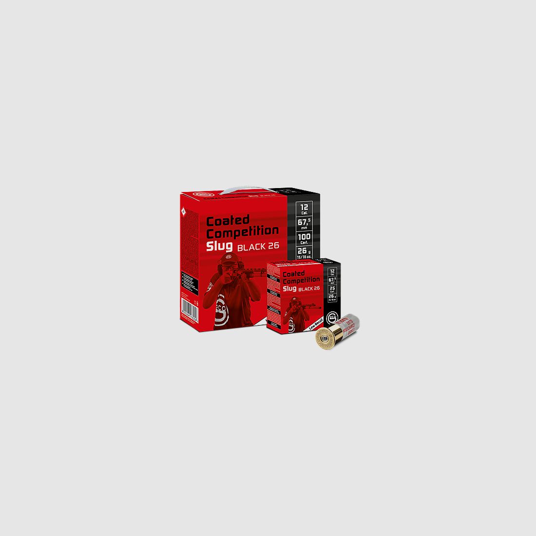 GECO Schrotpatrone Coated Competition Slug 12/67,5