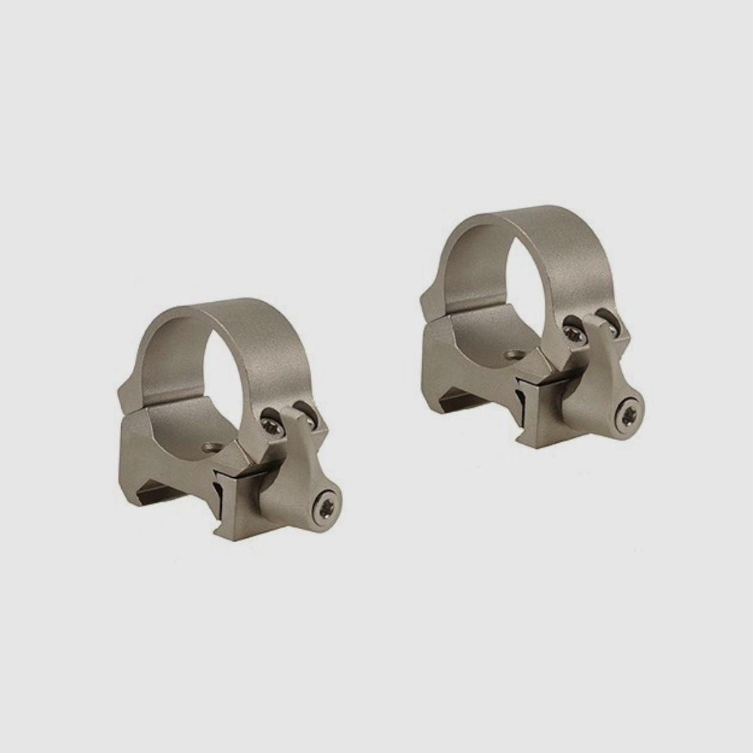 Leupold QRW Ringe 25,4mm low silber