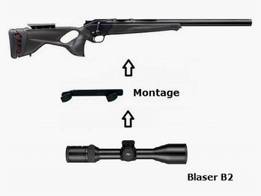 Blaser R8 Ultimate Silence + Blaser B2 2-12x50 iC S + Montage + ... / Pack complet