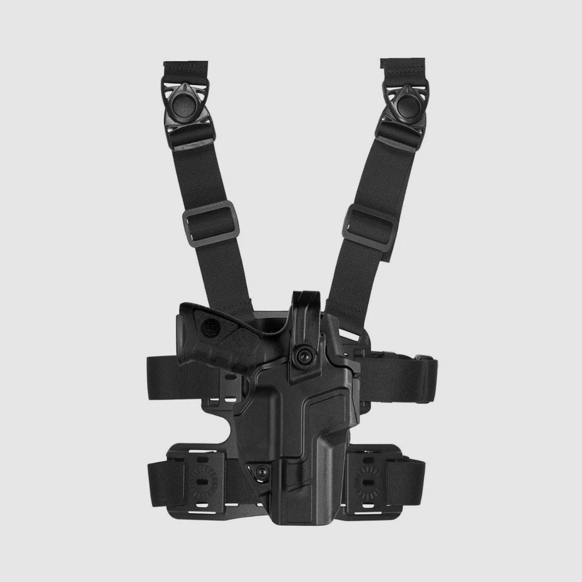 VEGA HOLSTER – Holster de cuisse en polymère moulé par injection, niveau III | pour BERETTA APX STANDARD, APX A1, image 1 sur 3