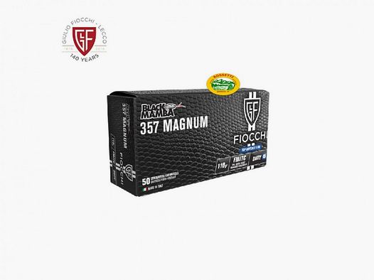 FIOCCHI Black Mamba Kal.357 mag. - 110gr - 70356400