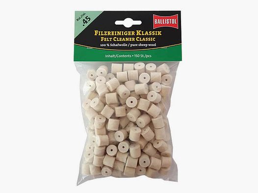 Ballistol Nettoyant en feutre Klassik - .45
