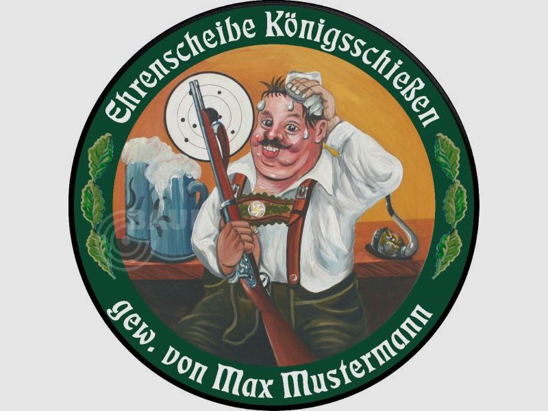 Schützenscheibe ECO-LINE Motiv 153