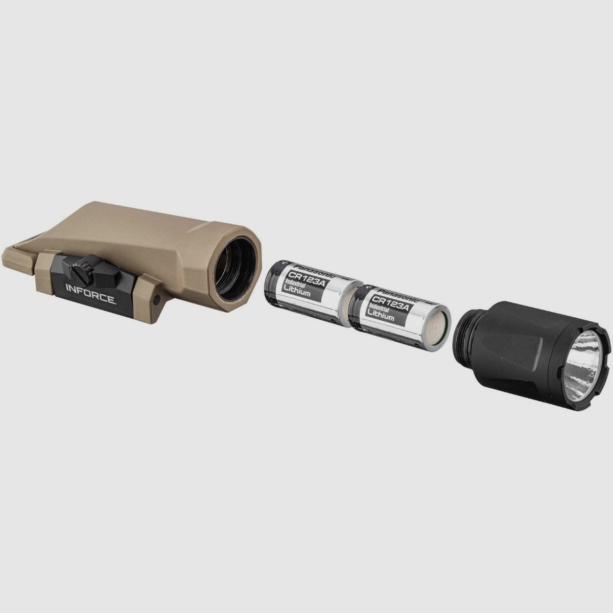 Inforce – Waffenlampe für Langwaffen WMLx White/IR FDE Gen. 3 – IF71014DE, Bild 5 von 7