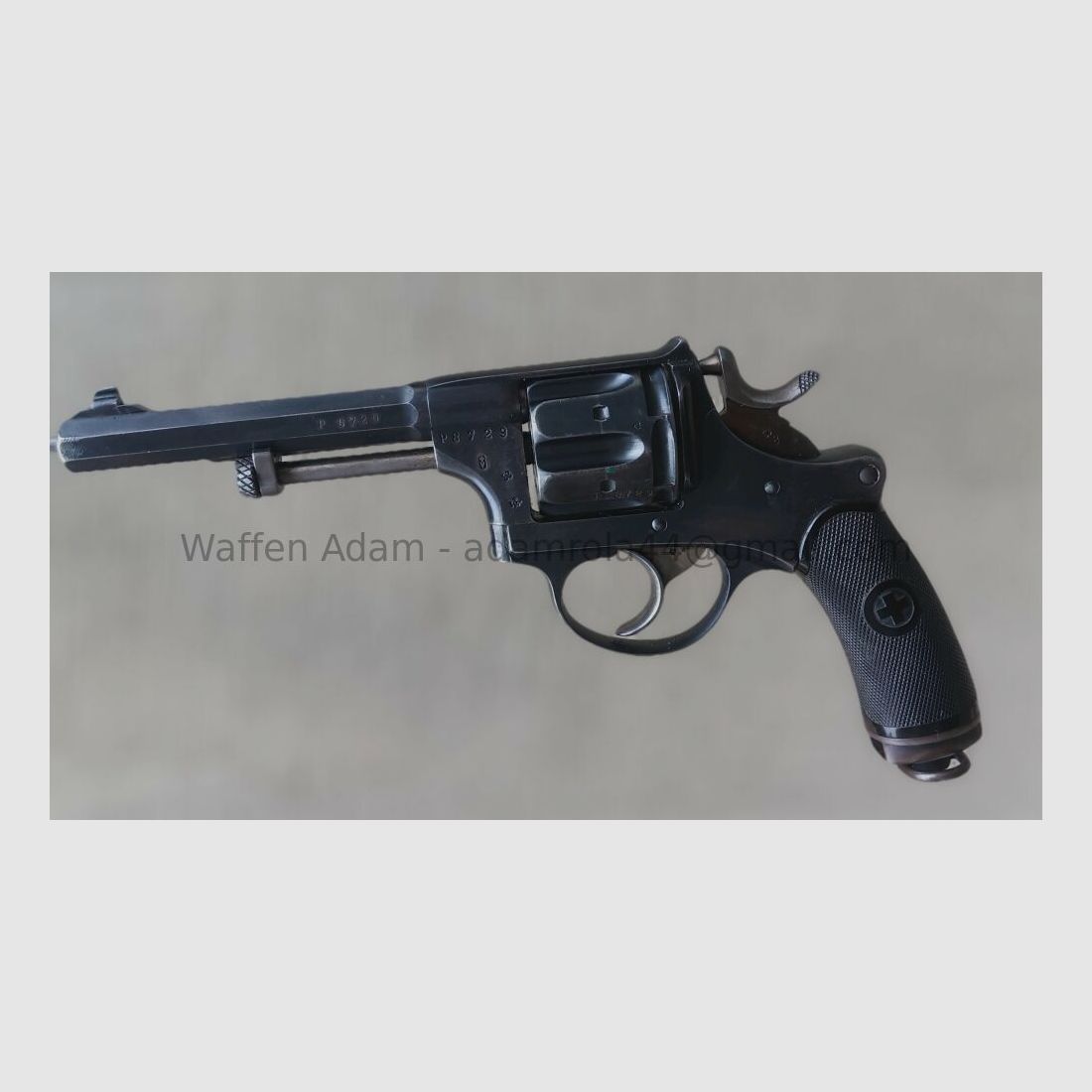 W+F Bern Revolver 1882 Schweizer Armee