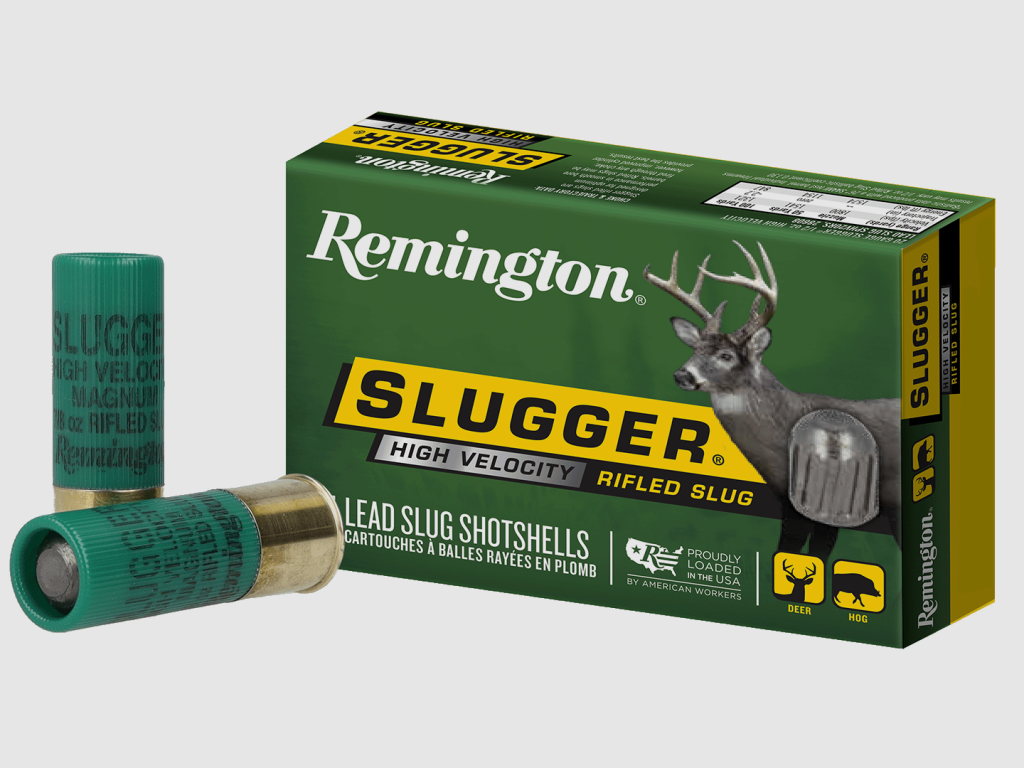 Remington – cartuccia FLG 12/76 / HV slug rigato / 24,7g / 5 pz.