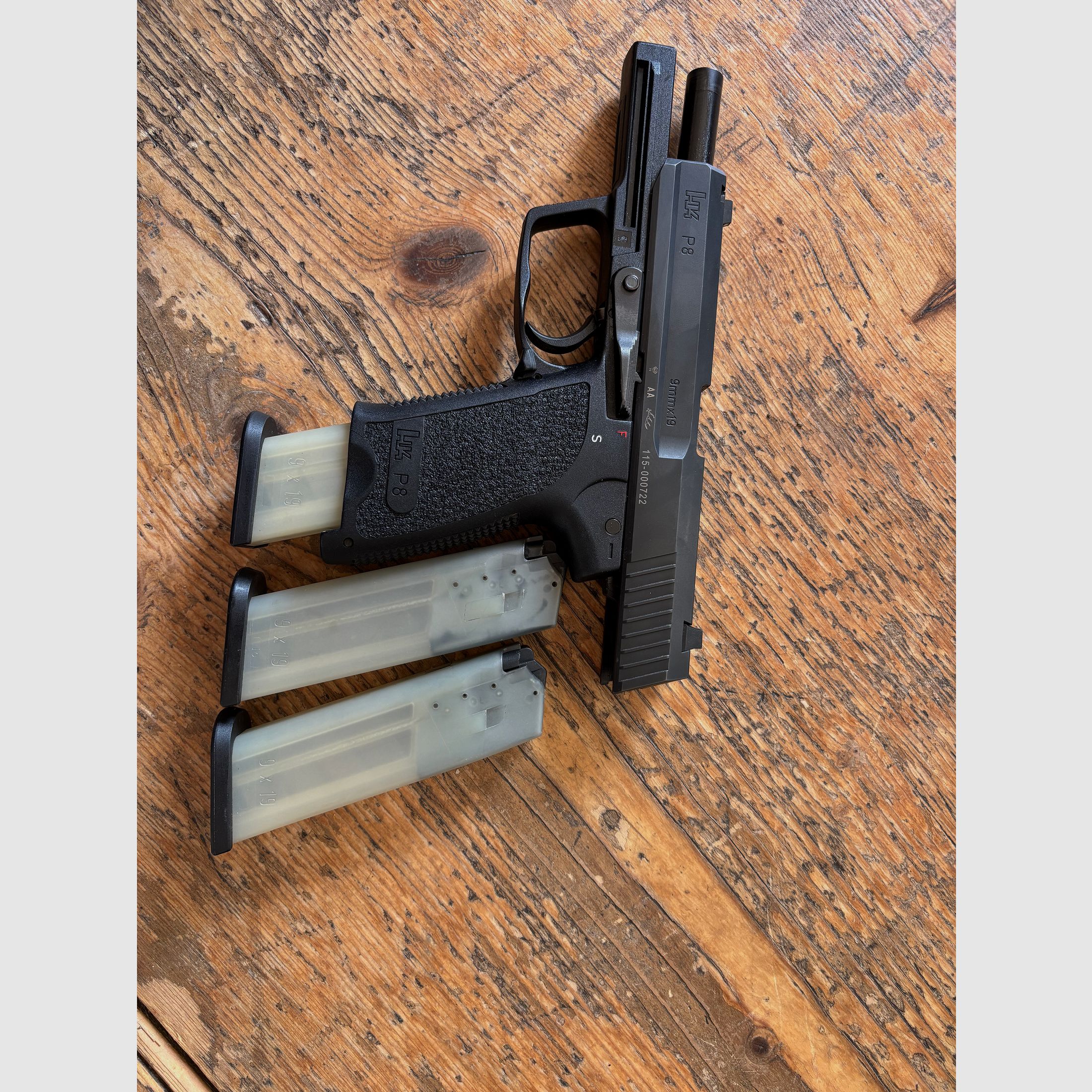 H&K P8 9mm