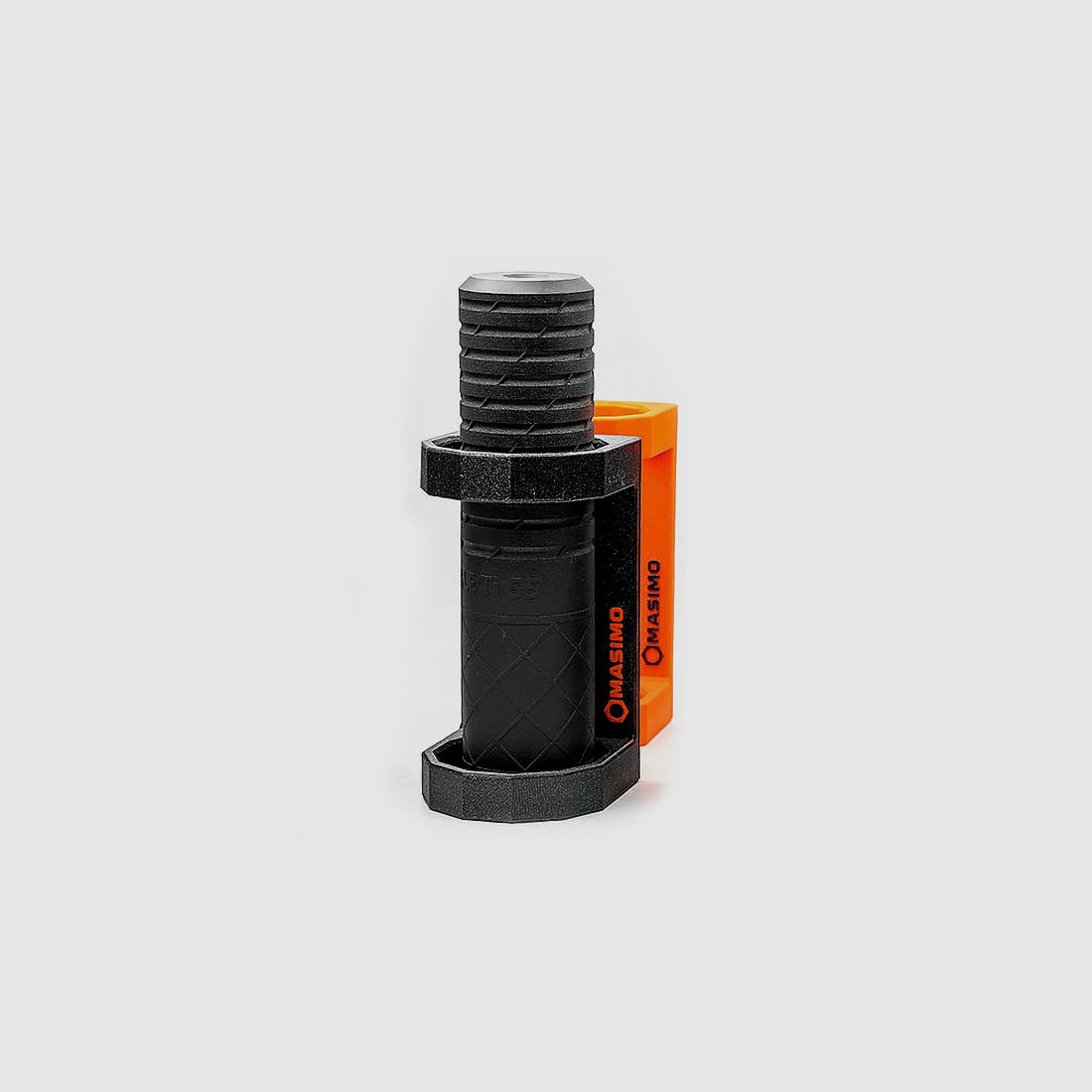 MASIMO Magic Schalldämpfer-Halterung Schwarz L, für 55 mm Ø (Abmessung 150x70x70mm)
