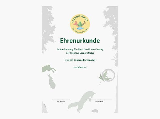 Lieu d'apprentissage Nature Certificat Argent Reconnaissance