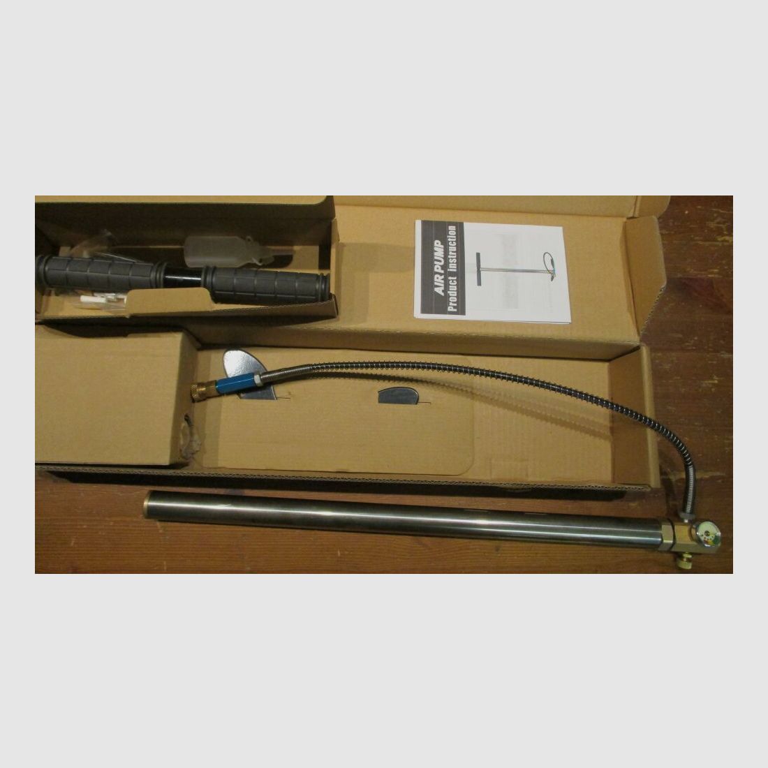 Luftpumpe Air Pump	 Silber