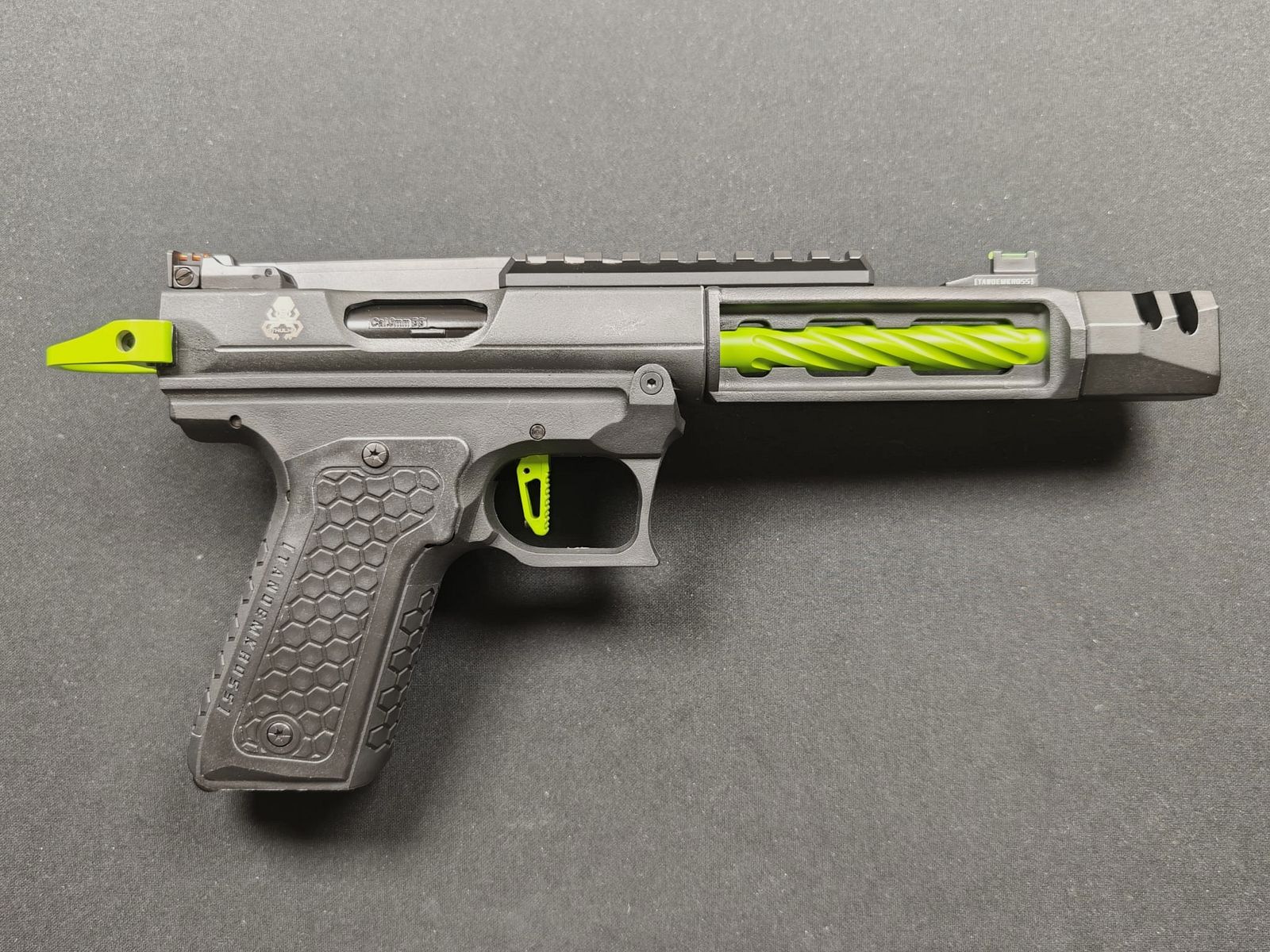 Lancer Tandemkross Cthulhu Green GBB pistola softair 6mm