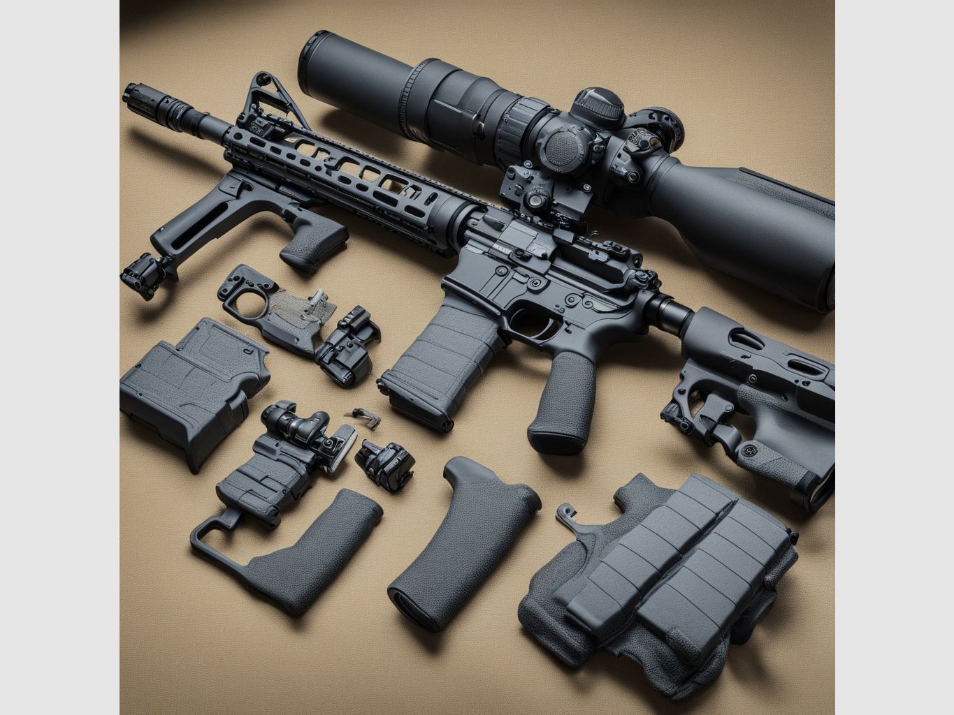 Aangepaste AR15