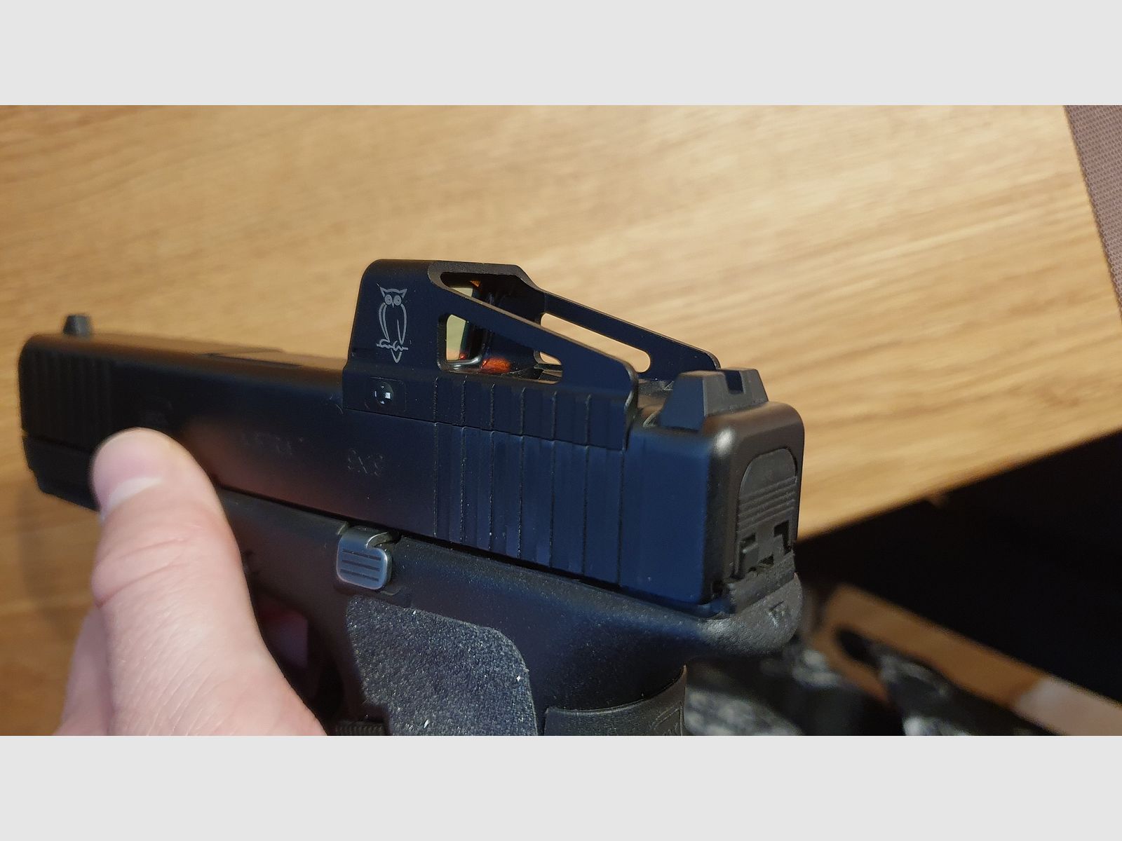 NOBLEX NV OS 1x23 Glock MOS pistol red dot sight