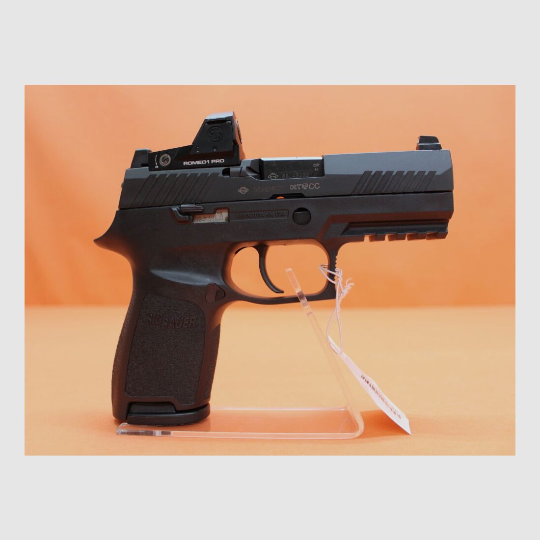 SIG Sauer Pistola 9mm Luger SIG Sauer P320 Compact RXP 99mm Canne/ ROMEO1 PRO Mirino Rosso (9mm Para)