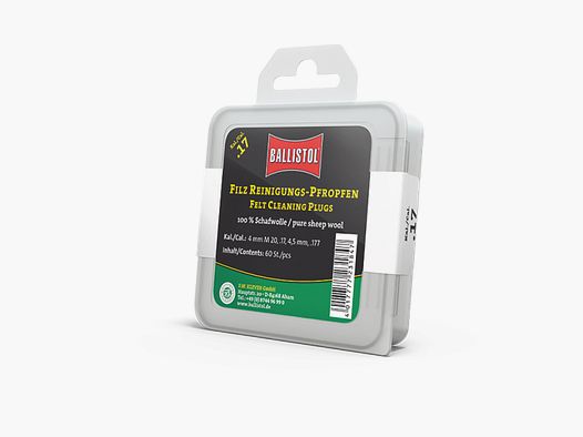 Tapón de limpieza de fieltro Clásico