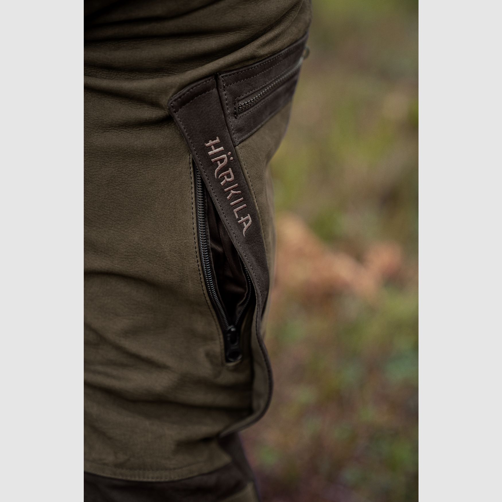 Härkila Pro Hunter Lederhose für Herren, Bild 9 von 10